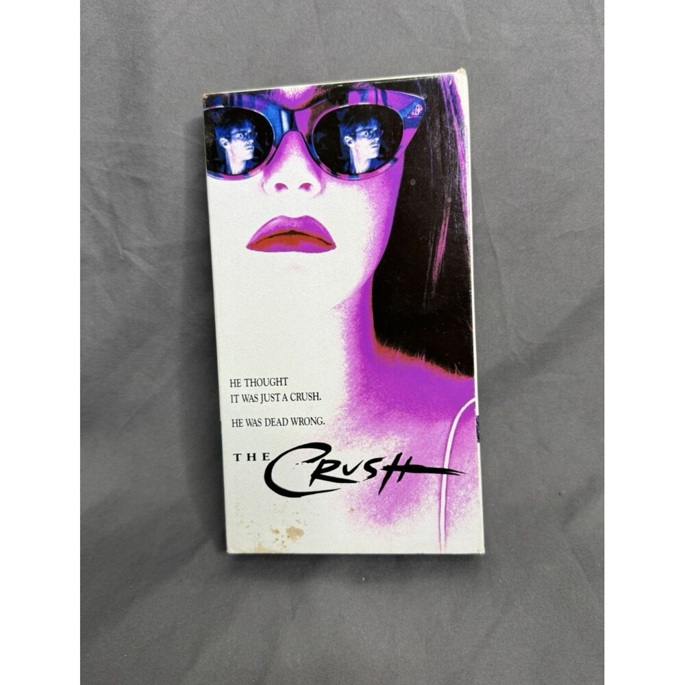 The Crush (1993) VHS - Warner Bros Release Alicia Silverstone Jennifer Rubin VTG